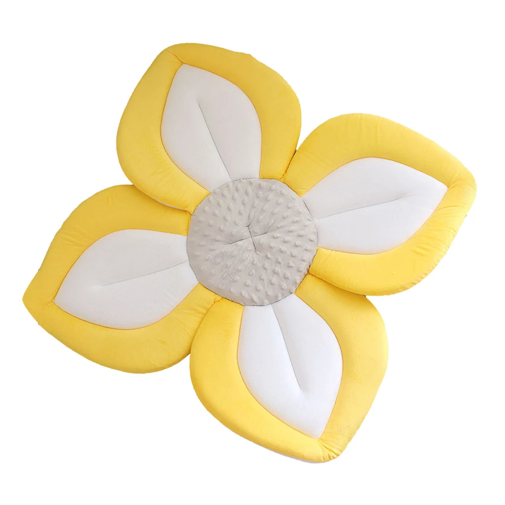 Baby flower Bath Cushion Bath Baby Bath Seat For Babys Bathing Comfort Baby Sink Bathtub Mat Cushion Safe Flower Seat