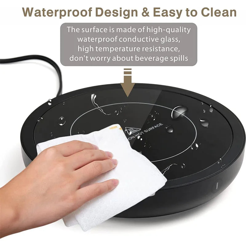 Cup Heater Coffee Mug Warmer Hot Tea Makers Heating Pad Warmer Coaster Electric Hot Plate Coffee Heater For Tea Milk