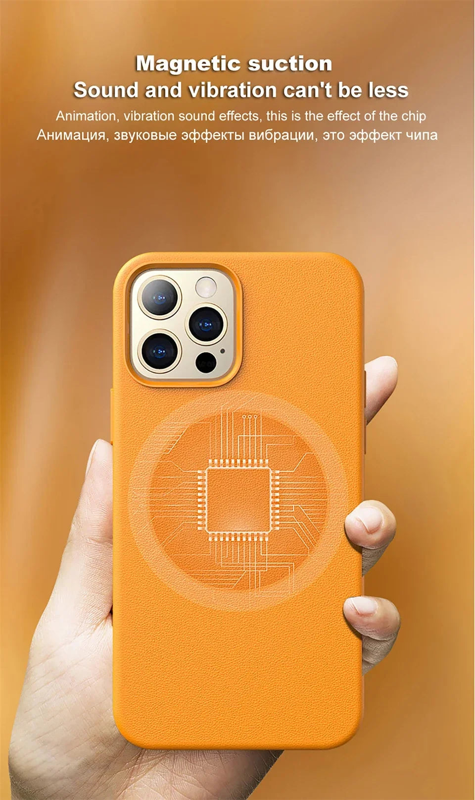 Official Quality Leather for Magsafe Case for IPhone 17 Pro Max 16 15 14 13 Pro Max Air Original Magnetic Charging Case