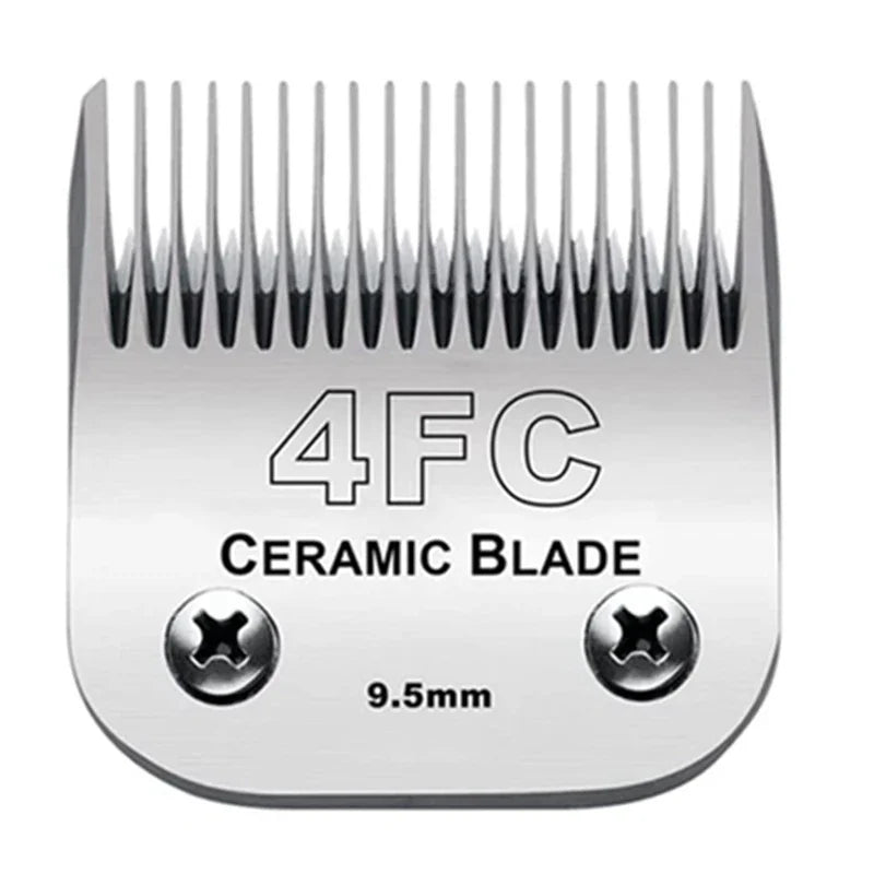 Detachable Pet Dog Grooming Clipper Ceramic Edge Blade Compatible with most Andis,Oster A5,Wahl KM10 Series Clippers