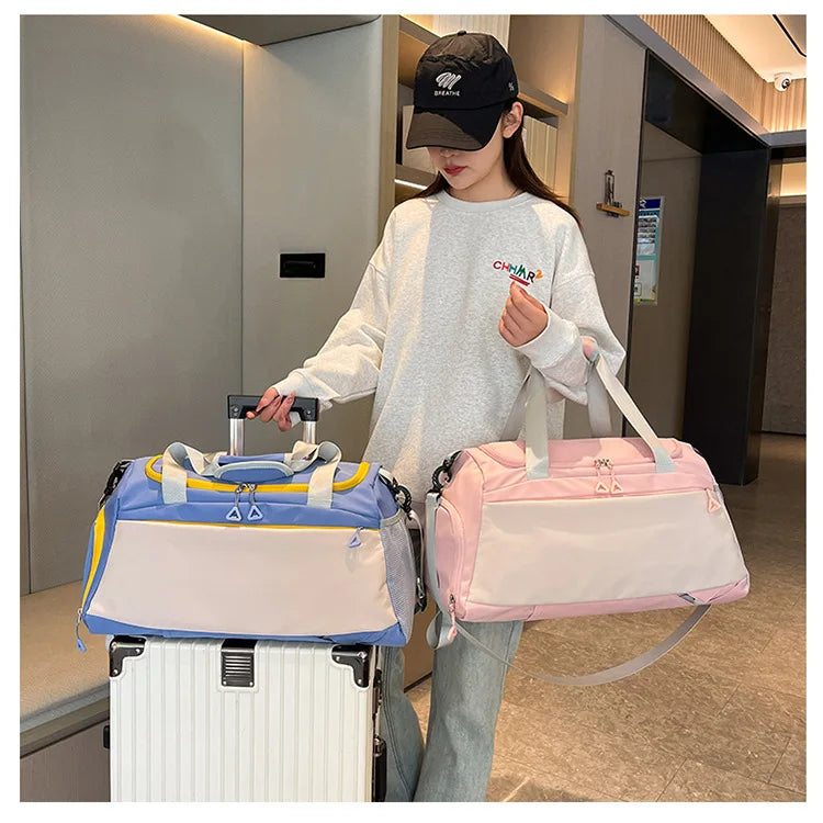 Korea Mommy Bag Baby Stroller Nappy Bag Baby Diaper Organizer Portable Tote Bags Maternity Multi-function Travel Messenger Bags