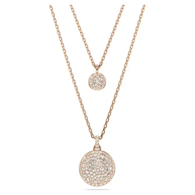 Original 2025 New Luxury Stainless Steel Simple Fine Jewelry for Women Round Necklace Bracelet Earrings Party Accessories