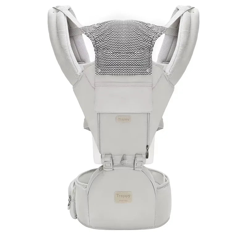 Insular  Ergonomics Baby Carrier Sling Portable Child Backpacks Thickening Shoulders 360 Ergonomic Hoodie Kangaroo 0-36 Months