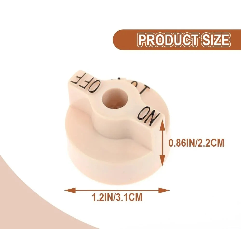 10pcs 1751-012 Gas Valve Knob Temperature Control Part 700-506 Replace for Robertshaw Thermostat American Range Fryer Fireplace