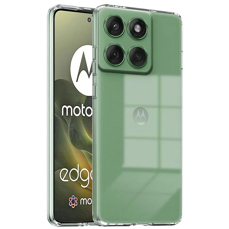 For Motorola Moto Edge 70 5G Case Slim Clear TPU Soft Silicone Protective Cover For Moto Edge 70 Transparent Case Edge70 capa