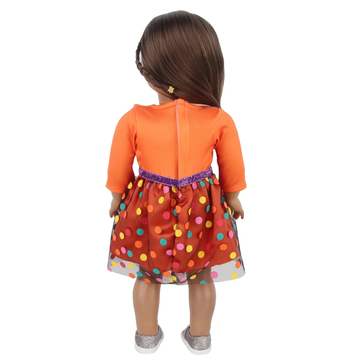 Halloween Doll Clothes Festival Pumpkin, Skeleton Costumes For 18 Inch American&43cm Baby New Born,OG,Life Girl Doll Accessories