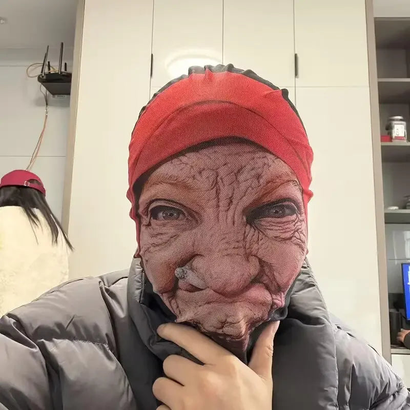 2026 Halloween Mask for Cosplay Role Play Masquerade Costumes Dress Up Celebrity Realistic Face Masks Balaclava Headgear