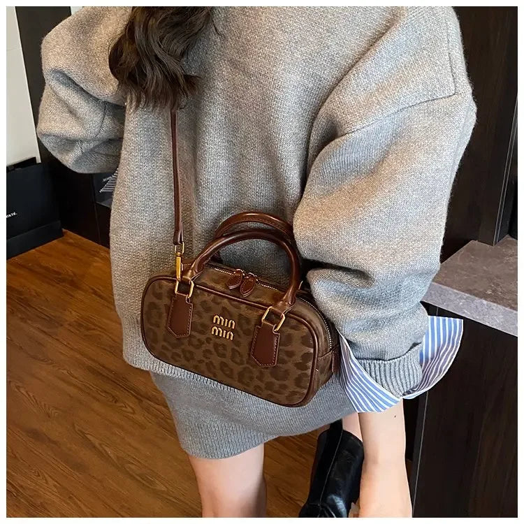 Original Square Leather Satchel Handbag Women Designer Tote Shoulder Crossbody Purse Luxury Diaper Bag