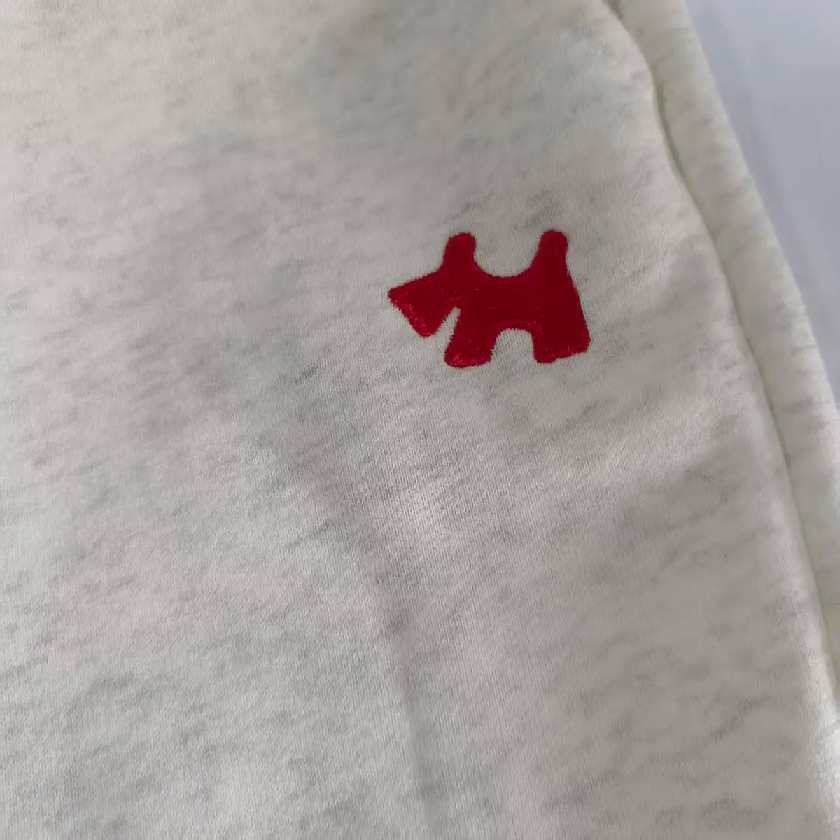 Kids Fleece Lined 2Pcs Tracksuit Set Boys Girls Embroidery Dog Sweatshirt + Jogger Pants Toddler Contrast Red Stripe Long Sleeve
