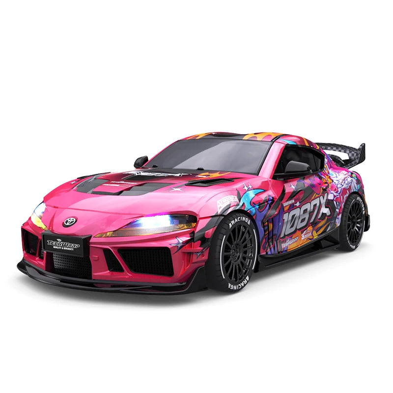 1/43 Supra 1087X Mini Simulation JXC RC Rc Drift Car Vehicle Model Control RTR Four-wheel Drive Modle For Adult Toys