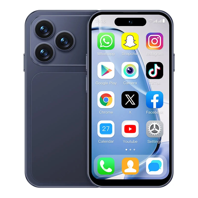 ONEMYTH 2026 new A18 Pro mini smartphone, 2GB RAM 16GB ROM, 4G network, 4.0-inch portable small Android phone