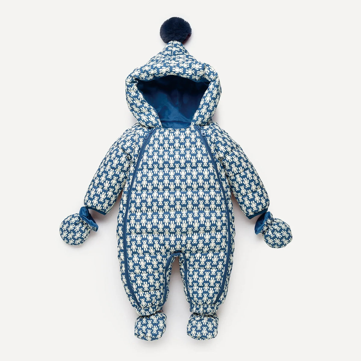 Ircomll Infant Baby Winter Lightweight Duck Down Overalls Fleece Children Jacket Cartoon Rompers For Boys Girls Toddler Jumpsuit