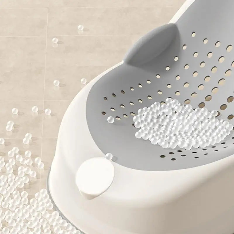New 1Pcs Newborn Baby Bath Tub Foldable Rack, Shower Net Seat- Anti Slip Bathtubs Accessory for Infant Care