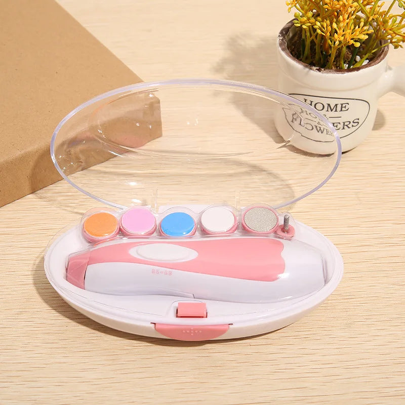 Baby Nail Clipper Care Set Newborn Manicure Set Baby Nail Trimmer Kit Oral Care Hair Brush Comb Professional Nursing Tools