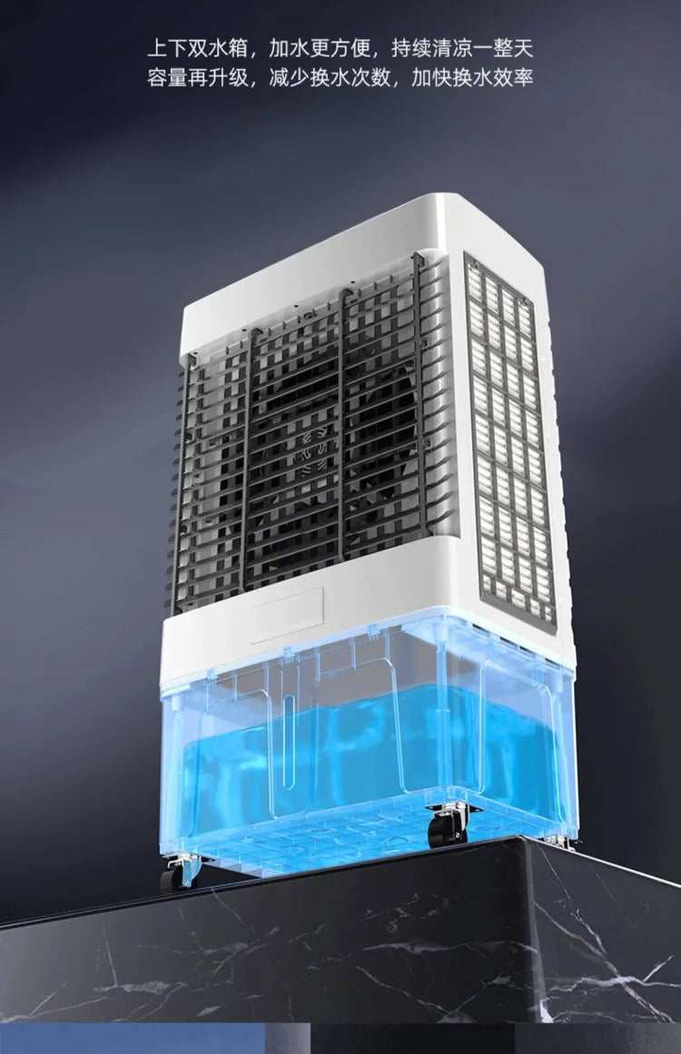 Chigo Air Cooling Fan with Ice Box Powerful Cooling for Hot Summer Days LYH