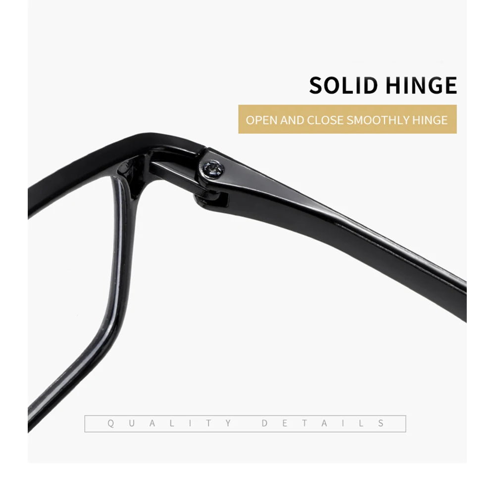 Smart Automatic Zoom Eyeglasses Anti-Blue Light Reading Glasses Men Women Optical Spectacle Intelligent zoom+1.0 to+6.0 Eyeglass