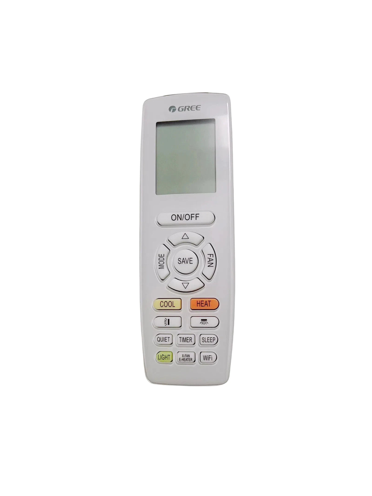 Gree's Brand New Original Remote Control with Various English Versions, Compatible with Both Split and Cabinet Machines