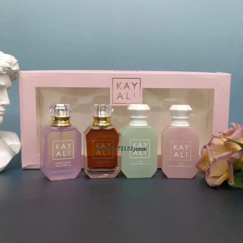 KAYALI Arabic Perfume Set 30ml X4 Long Lasting Luxury Unisex Portable Mini Fragrance Collection Sweet Rich Smooth Premium Exotic
