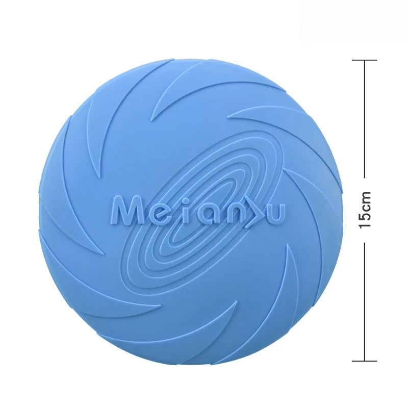 Dog Flying Saucer Interactive Funny Pet Cat Toy Dog Game Flying Discs Resistant Chew Puppy Training  Pet Dog Supplies