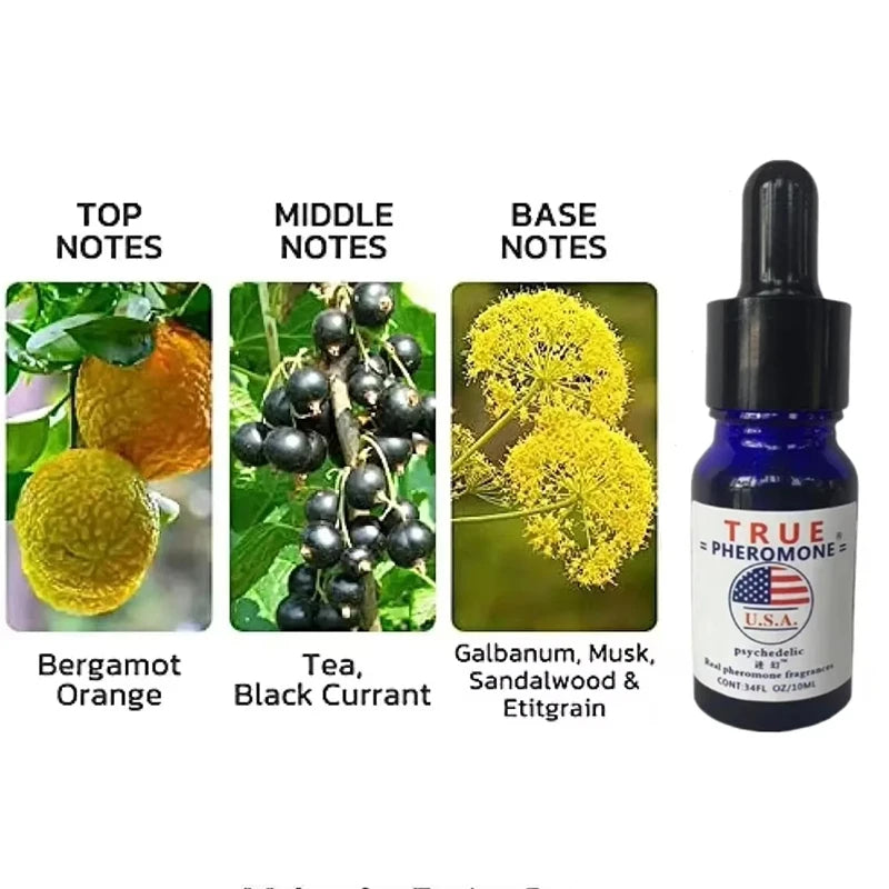 Young Couple Pheromone Essential Oil Love Spell Fragrance Irresistible Attraction Enhance Romance Emotional Connection Perfume