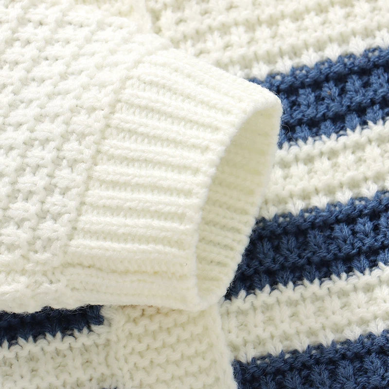 Winter Baby Clothes Sets Autumn Casual Long Sleeve Knit Newborn Infant Sweaters Jacket+Romper Outfits 2pcs Toddler Costume 0-18m