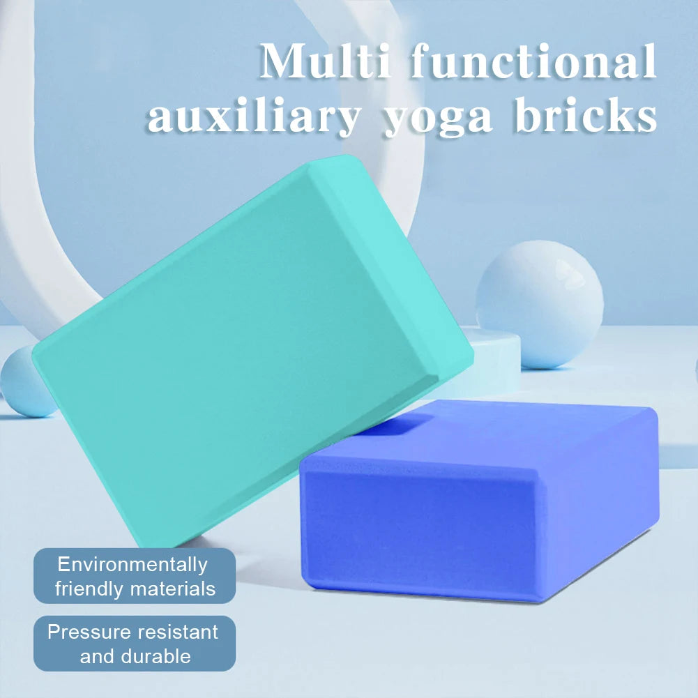 2-5PCS EVA Yoga Block Yoga Building Blocks Moisture-Proof High Density Yoga Blocks Body Shaping Yoga Blocks Yoga Supplies