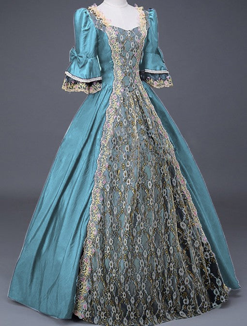 Halloween Cosplay Costumes for Adult Woman Palace Court Medieval Renaissance Retro Gothic Princess Victorian Ball Dress S-5XL