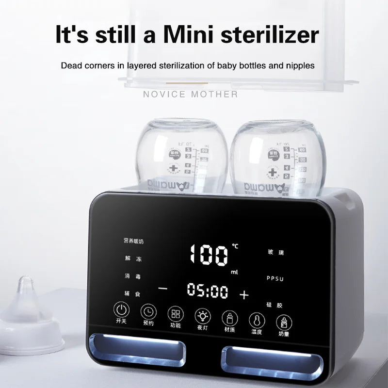 TINSOL Smart Milk Warmer Baby Bottle Thermos Multi-functional Quick Baby Products Breastmilk Warmer Bottle Sterilizer