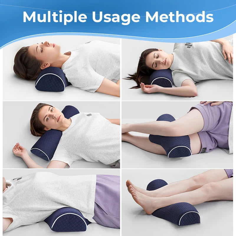 Contour Neck Support Sleeping Pillow, Breathable Washable, Ideal for Every Sleeper
