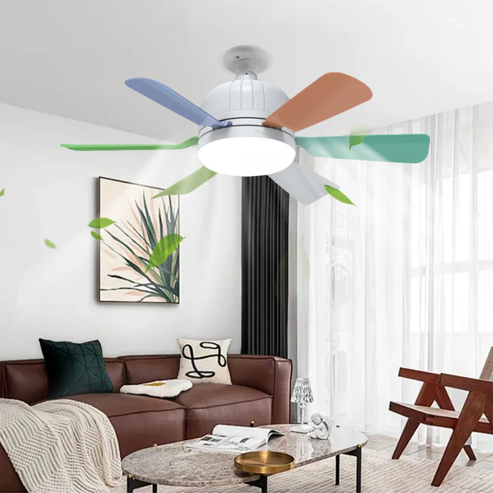 Socket Fan Light with Remote Screw in Ceiling Fan Light Adjustable Wind Speed Socket Ceiling Fan Light Bulb Fan for Home Office