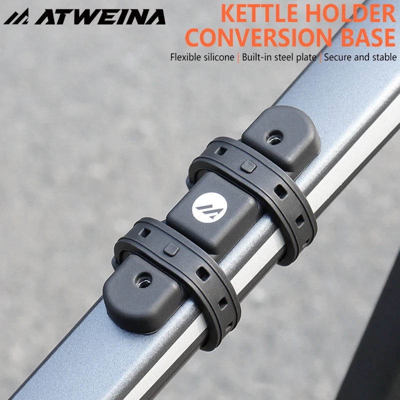 ATWEINA Silicone Water Bottle Adapter Frame Integrated Water Bottle Strap Anti-slip And Shockproof Water Bottle Adapter