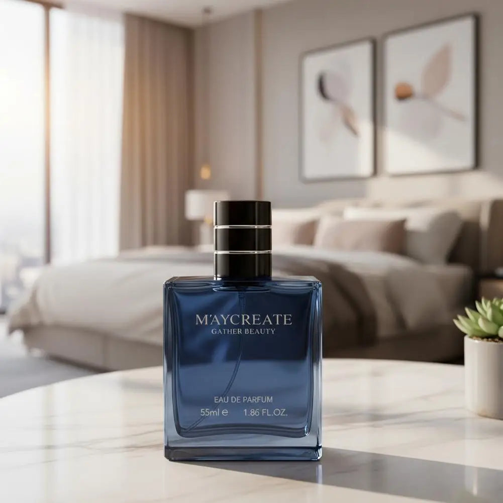 55ml Men's Cologne Perfume Spray Gu Long, Woody Long-lasting Fresh Charm Light Fragrance Floral Fragrance