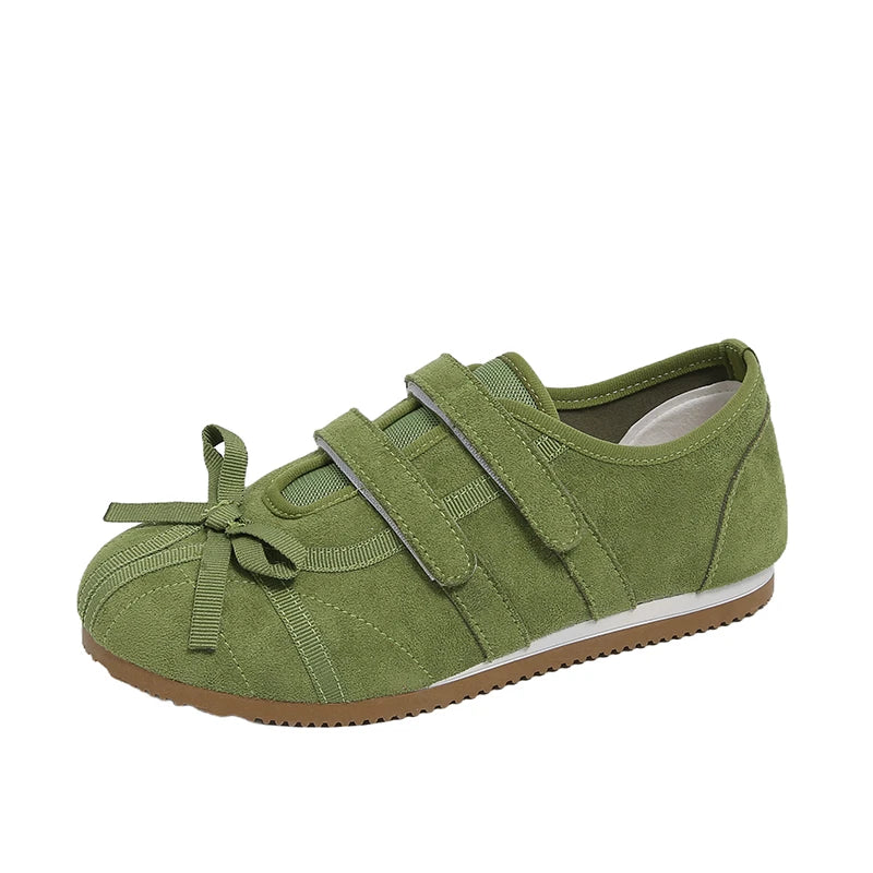 Flats Women Ballet Dance Shoes Walking Spring Cozy Sport Shoes Woman 2025 Fashion New Designer Sneakers Brand Zapatos De Mujer