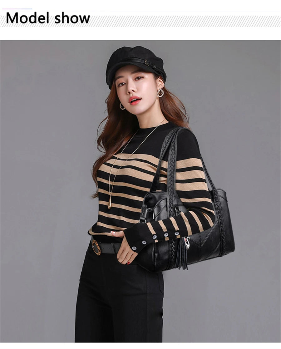 Women Luxury Handbags for Women Leather Bag High Quality Sheepskin Female Shoulder Bags Famous Designer Crossbody Bag Sac à Main