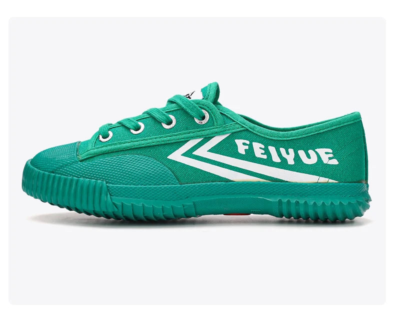 DaFu Flying Men's Running Jump Far Athletic Shoes Sports Women's Canvas Couple's Black Shoes Low Top Breathable Rubber Sole