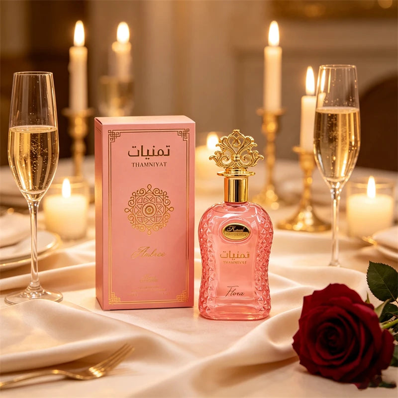 Arabian Ebony Luxury Perfume For Women Oriental Fresh Citrus Jasmine Fragrance High-end, Charming, Elegant Long-lasting Perfume