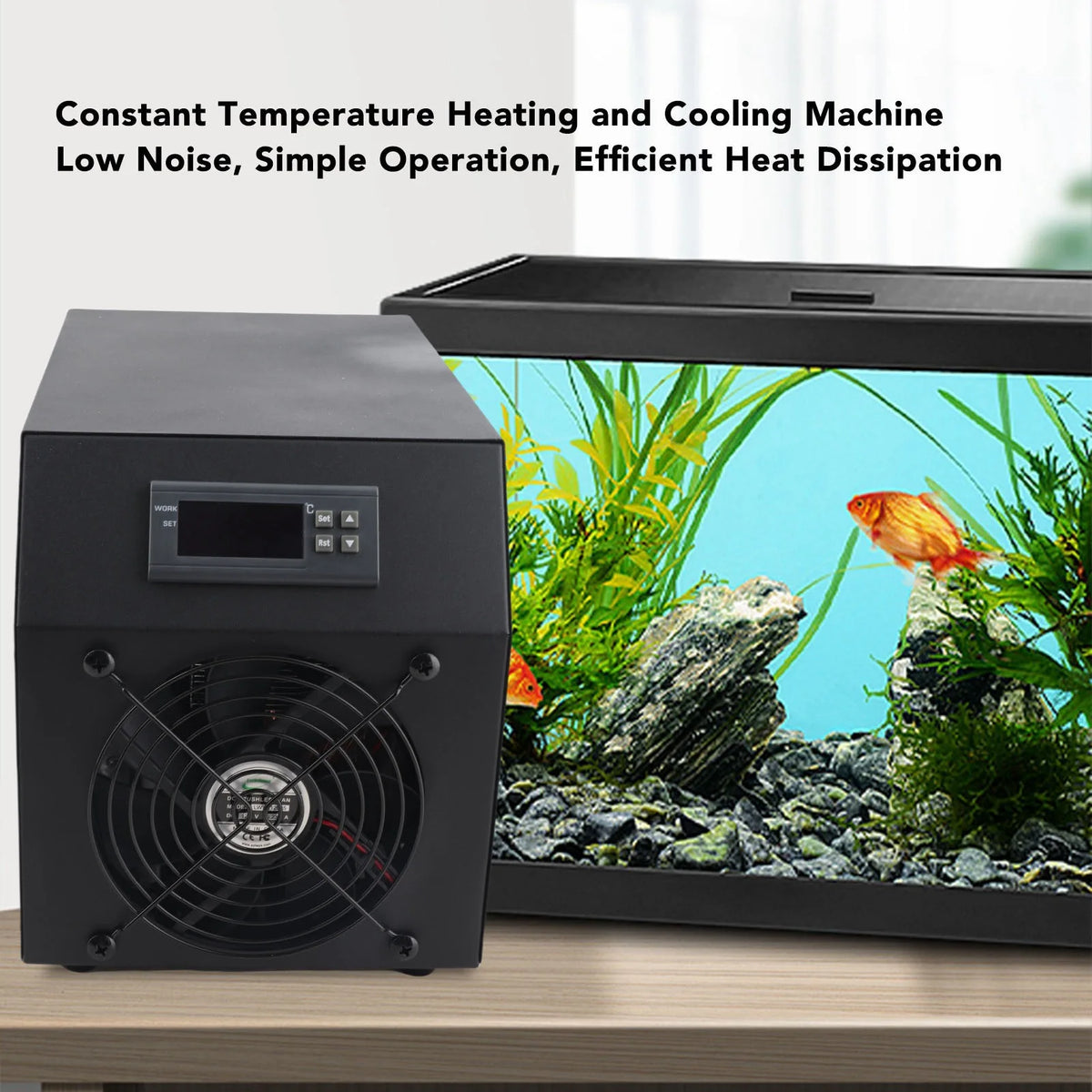 1/4 HP Water Chiller Chiller Adopts R134A Refrigerant Rapid Cooling Heat Which Has No Pollution In Circulating 16 Gal Chiller