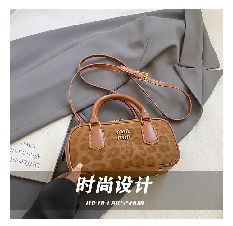 Original Square Leather Satchel Handbag Women Designer Tote Shoulder Crossbody Purse Luxury Diaper Bag