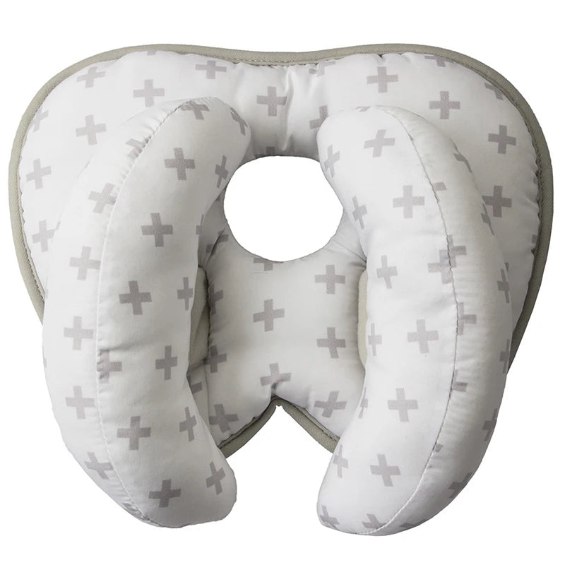 Baby Stroller Pillow Car Seat Head Fixed Neck Pillows Bend Shape Sleeping Protection Headrest Cushion Infant Anti-head Mat