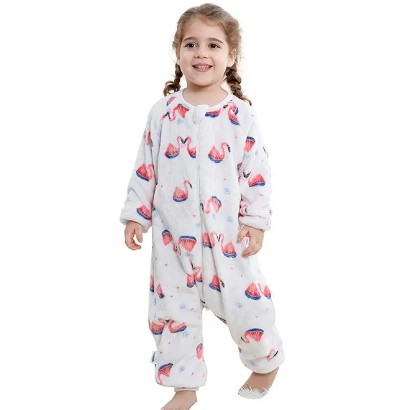 Kids Animal Dinosaur Kigurumi Costume Cosplay Cartoon Jumpsuit for Children Halloween Christmas Girls Boys Hooded Pajamas Onesie