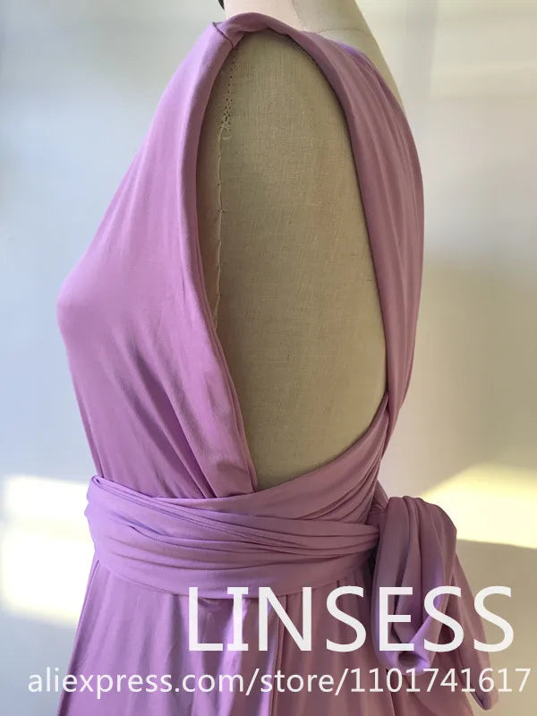 Multiway Maxi Dress Bridesmaid Dress Infinity Cocktail Dress Floor Length Bridesmaid Dress Maxi Dress for Bridesmaid Gifts