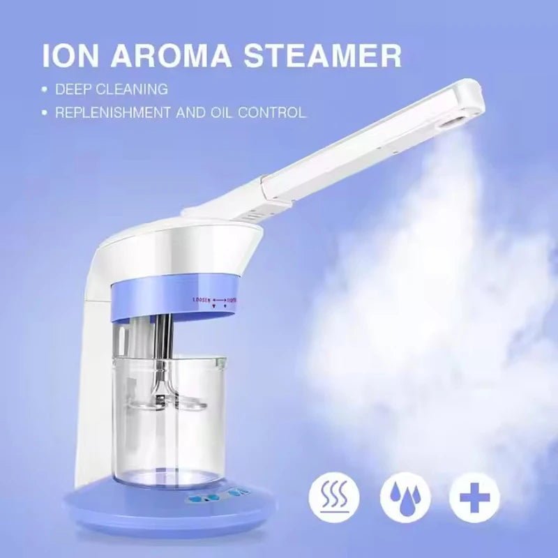 Professional Vaporizer Face Care Facial Thermal Water Steamer Nano Mist Sprayer Nebulizer Ozone Vapor Steam Fogger Beauty Tools