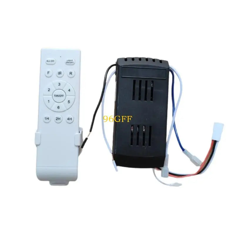 96GF Universal Ceiling Fan Remote Replacement 6 Speed Remote Receiver Controller For Home Ceiling Fan Light