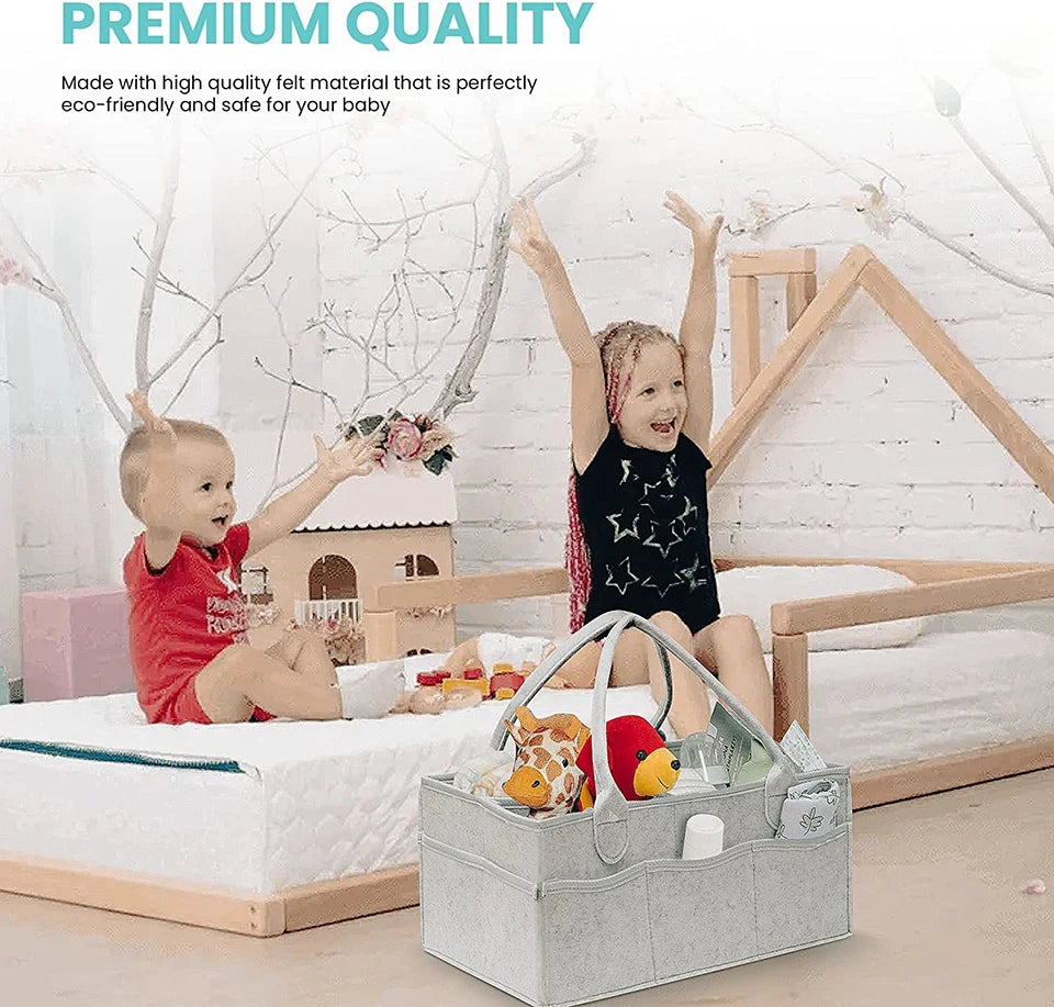 Baby Storage Bag Large Capacity Scientific Division Of Labor Lightweight And Convenient To Carry Stroller Accessories