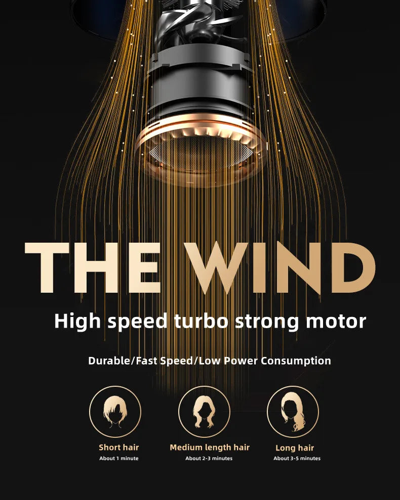 Manufacturer's Direct Selling High-Speed Hair Dryer 2400w High-Power Negative Ion Blue Light Hair Care Home Hair Salon Hair Drye