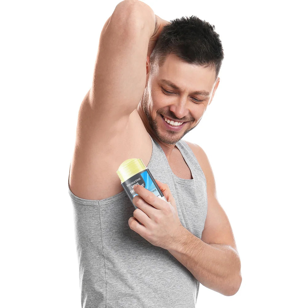 Men's 72H Deodorant Stick Anti Sweating Keep Drying Lasting Fragrance Remove Armpit Odor Underarm Refresh Sticks Fade Body Odor