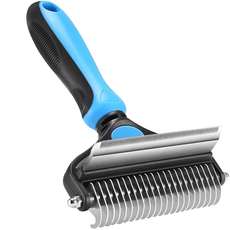Pet Grooming Comb Cat Grooming Knot Opener Fine Toothed Hair Brush Dog Hair Removal Comb
