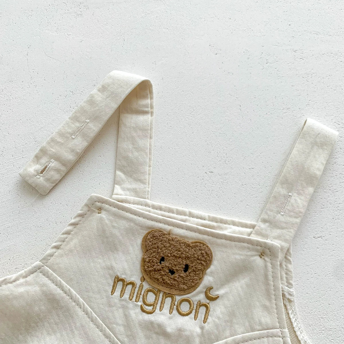 Summer Baby Clothes Set Cute Bear Print Baby Overalls 0-24 Months
