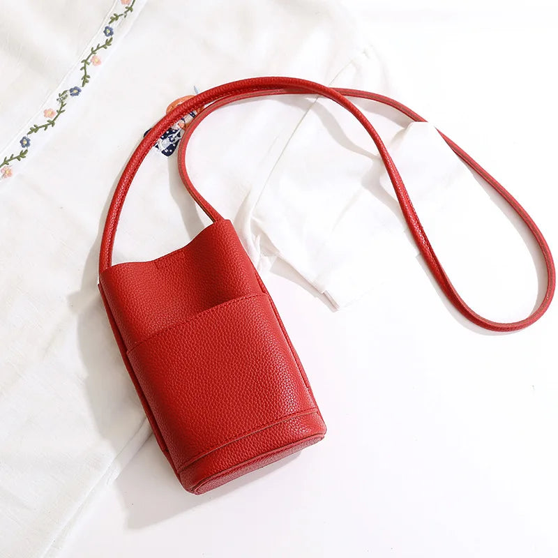Luxury Design PU Leather Phone Bag Custom Letters Woman Cross Body Bag Fashion Travel Lady Engraving Shoulder Bags Wallet Pouch