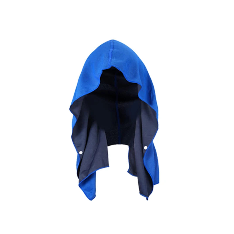 Cooling Hooded Towel, Evaporative Cooling Technology, Immediately Cools When Wet, Very Suitable For Fitness, Gym, Outdoor Sports
